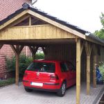 Satteldachcarport-Kiefer-druckimprägniert