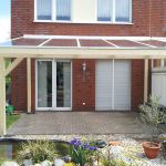 Terrassendach-Stegplatte klar-Fichte