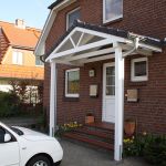 Spitzdach - Eingangsüberdachung
