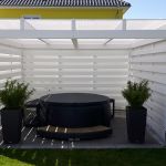 Whirlpool-Überdachung-weiß-Stegplatten Sonstige Objekte - Whirlpool-Überdachung