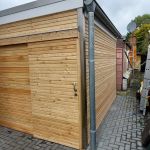 Schuppen mit Schiebetür