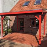 Terrassendach-Freistehend an Wand