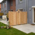 Zaunelement-Trennwand